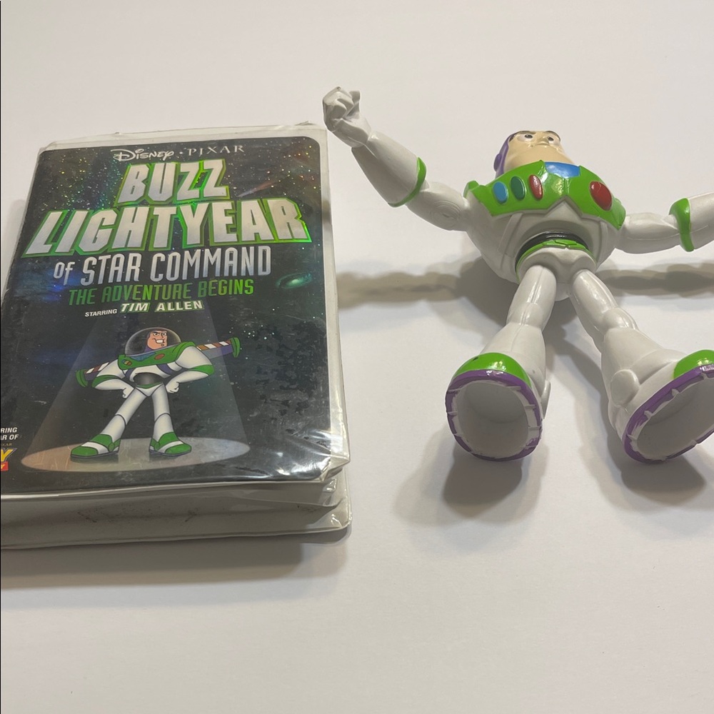 Buzz Lightyear Action Figure - White, Green, Purple